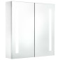 vidaXL Mueble de baño con espejo LED 60x14x62 cm