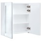 vidaXL Mueble de baño con espejo LED 60x14x62 cm