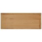 vidaXL Botellero para 11 botellas de vino 80x32x80 cm madera de roble vidaXL Botellero para 11 botellas de vino 80x32x80 cm madera de roble