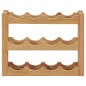 vidaXL Botellero para 12 botellas madera maciza de roble 47x21x36 cm vidaXL Botellero para 12 botellas madera maciza de roble 47x21x36 cm