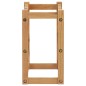 vidaXL Botellero para 12 botellas madera maciza de roble 47x21x36 cm vidaXL Botellero para 12 botellas madera maciza de roble 47x21x36 cm