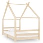 vidaXL Estructura de cama infantil de madera maciza de pino 90x200 cm vidaXL Estructura de cama infantil de madera maciza de pino 90x200 cm