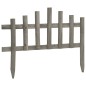 vidaXL Bordes de jardín 10 unidades madera de abeto 4,4 m vidaXL Bordes de jardín 10 unidades madera de abeto 4,4 m