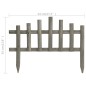 vidaXL Bordes de jardín 10 unidades madera de abeto 4,4 m vidaXL Bordes de jardín 10 unidades madera de abeto 4,4 m