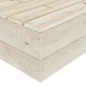 vidaXL Mesas de jardín 2 uds madera de abeto impregnada 60x60x30 cm vidaXL Mesas de jardín 2 uds madera de abeto impregnada 60x60x30 cm