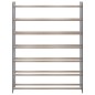 vidaXL Mueble zapatero de madera contrachapada gris 90x24x117 cm vidaXL Mueble zapatero de madera contrachapada gris 90x24x117 cm