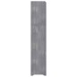 vidaXL Mueble zapatero de madera contrachapada gris 90x24x117 cm vidaXL Mueble zapatero de madera contrachapada gris 90x24x117 cm