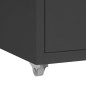 vidaXL Armario archivador móvil metal antracita 28x41x69 cm vidaXL Armario archivador móvil metal antracita 28x41x69 cm