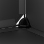 vidaXL Estantería de cubos con 9 compartimentos negro PP vidaXL Estantería de cubos con 9 compartimentos negro PP