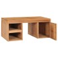vidaXL Mesa de centro de madera maciza de teca 90x50x40 cm vidaXL Mesa de centro de madera maciza de teca 90x50x40 cm