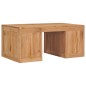 vidaXL Mesa de centro de madera maciza de teca 90x50x40 cm vidaXL Mesa de centro de madera maciza de teca 90x50x40 cm