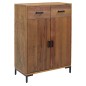 vidaXL Zapatero de madera maciza de pino 75x40x110 cm vidaXL Zapatero de madera maciza de pino 75x40x110 cm