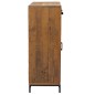 vidaXL Zapatero de madera maciza de pino 75x40x110 cm vidaXL Zapatero de madera maciza de pino 75x40x110 cm