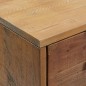 vidaXL Zapatero de madera maciza de pino 75x40x110 cm vidaXL Zapatero de madera maciza de pino 75x40x110 cm