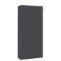 vidaXL Mueble zapatero de madera contrachapada gris 80x35,5x180 cm vidaXL Mueble zapatero de madera contrachapada gris 80x35,5x180 cm