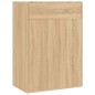 vidaXL Mueble zapatero de madera contrachapada color roble 60x35x84cm vidaXL Mueble zapatero de madera contrachapada color roble 60x35x84cm