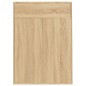vidaXL Mueble zapatero de madera contrachapada color roble 60x35x84cm vidaXL Mueble zapatero de madera contrachapada color roble 60x35x84cm