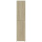 vidaXL Mueble zapatero madera contrachapada color roble 80x39x178 cm vidaXL Mueble zapatero madera contrachapada color roble 80x39x178 cm