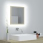 vidaXL Espejo de baño acrílico color roble Sonoma 40x8,5x37 cm vidaXL Espejo de baño acrílico color roble Sonoma 40x8,5x37 cm