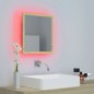 vidaXL Espejo de baño acrílico color roble Sonoma 40x8,5x37 cm vidaXL Espejo de baño acrílico color roble Sonoma 40x8,5x37 cm