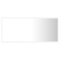 vidaXL Espejo de baño LED acrílico blanco 90x8,5x37 cm vidaXL Espejo de baño LED acrílico blanco 90x8,5x37 cm