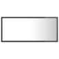 vidaXL Espejo de baño LED acrílico gris brillo 90x8,5x37 cm vidaXL Espejo de baño LED acrílico gris brillo 90x8,5x37 cm