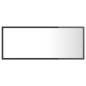 vidaXL Espejo de baño LED acrílico gris brillo 100x8,5x37 cm vidaXL Espejo de baño LED acrílico gris brillo 100x8,5x37 cm
