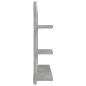vidaXL Espejo de baño madera contrachapada gris hormigón 60x10,5x45 cm vidaXL Espejo de baño madera contrachapada gris hormigón 60x10,5x45 cm