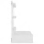 vidaXL Mueble con espejo y LED blanco 60x31,5x62 cm vidaXL Mueble con espejo y LED blanco 60x31,5x62 cm