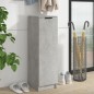 vidaXL Mueble zapatero madera contrachapada gris hormigón 30x35x100 cm vidaXL Mueble zapatero madera contrachapada gris hormigón 30x35x100 cm