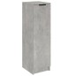 vidaXL Mueble zapatero madera contrachapada gris hormigón 30x35x100 cm vidaXL Mueble zapatero madera contrachapada gris hormigón 30x35x100 cm