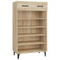 vidaXL Mueble zapatero madera contrachapada roble Sonoma 60x35x105 cm vidaXL Mueble zapatero madera contrachapada roble Sonoma 60x35x105 cm
