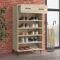 vidaXL Mueble zapatero madera contrachapada roble Sonoma 60x35x105 cm vidaXL Mueble zapatero madera contrachapada roble Sonoma 60x35x105 cm