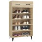 vidaXL Mueble zapatero madera contrachapada roble Sonoma 60x35x105 cm vidaXL Mueble zapatero madera contrachapada roble Sonoma 60x35x105 cm