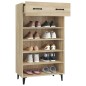 vidaXL Mueble zapatero madera contrachapada roble Sonoma 60x35x105 cm vidaXL Mueble zapatero madera contrachapada roble Sonoma 60x35x105 cm