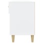 vidaXL Mueble zapatero de madera contrachapada blanco 102x35x55 cm vidaXL Mueble zapatero de madera contrachapada blanco 102x35x55 cm