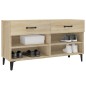 vidaXL Mueble zapatero madera contrachapada roble Sonoma 102x35x55 cm vidaXL Mueble zapatero madera contrachapada roble Sonoma 102x35x55 cm