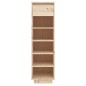 vidaXL Armario zapatero de madera maciza de pino 30x34x105 cm vidaXL Armario zapatero de madera maciza de pino 30x34x105 cm