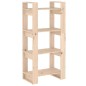 vidaXL Estantería/divisor de espacios madera maciza 60x35x125 cm vidaXL Estantería/divisor de espacios madera maciza 60x35x125 cm
