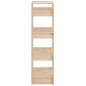 vidaXL Estantería/divisor de espacios madera maciza 60x35x125 cm vidaXL Estantería/divisor de espacios madera maciza 60x35x125 cm