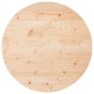 vidaXL Tablero de mesa redondo madera maciza de pino Ø60x3 cm vidaXL Tablero de mesa redondo madera maciza de pino Ø60x3 cm