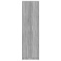 vidaXL Armario de pasillo madera contrachapada gris Sonoma 55x25x189cm