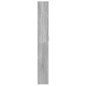 vidaXL Armario de pasillo madera contrachapada gris Sonoma 55x25x189cm