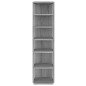 vidaXL Mueble zapatero madera contrachapada gris Sonoma 27,5x27x102 cm vidaXL Mueble zapatero madera contrachapada gris Sonoma 27,5x27x102 cm