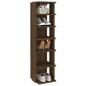 vidaXL Zapatero madera contrachapada color roble marrón 27,5x27x102 cm vidaXL Zapatero madera contrachapada color roble marrón 27,5x27x102 cm