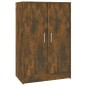 vidaXL Mueble zapatero madera contrachapada roble ahumado 60x35x92 cm vidaXL Mueble zapatero madera contrachapada roble ahumado 60x35x92 cm