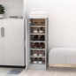 vidaXL Zapatero de madera contrachapada gris Sonoma 32x35x92 cm vidaXL Zapatero de madera contrachapada gris Sonoma 32x35x92 cm