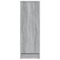 vidaXL Zapatero de madera contrachapada gris Sonoma 32x35x92 cm vidaXL Zapatero de madera contrachapada gris Sonoma 32x35x92 cm