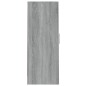 vidaXL Zapatero de madera contrachapada gris Sonoma 32x35x92 cm vidaXL Zapatero de madera contrachapada gris Sonoma 32x35x92 cm