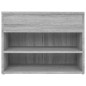 vidaXL Banco zapatero madera contrachapada gris Sonoma 60x30x45 cm vidaXL Banco zapatero madera contrachapada gris Sonoma 60x30x45 cm